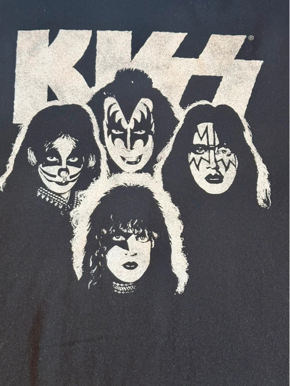 KISS Band Graphic T-Shirt Black 1450